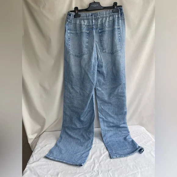 NWT $250 Rag & Bone Miramar Wide Leg Jeans/Pantssz M new with tag